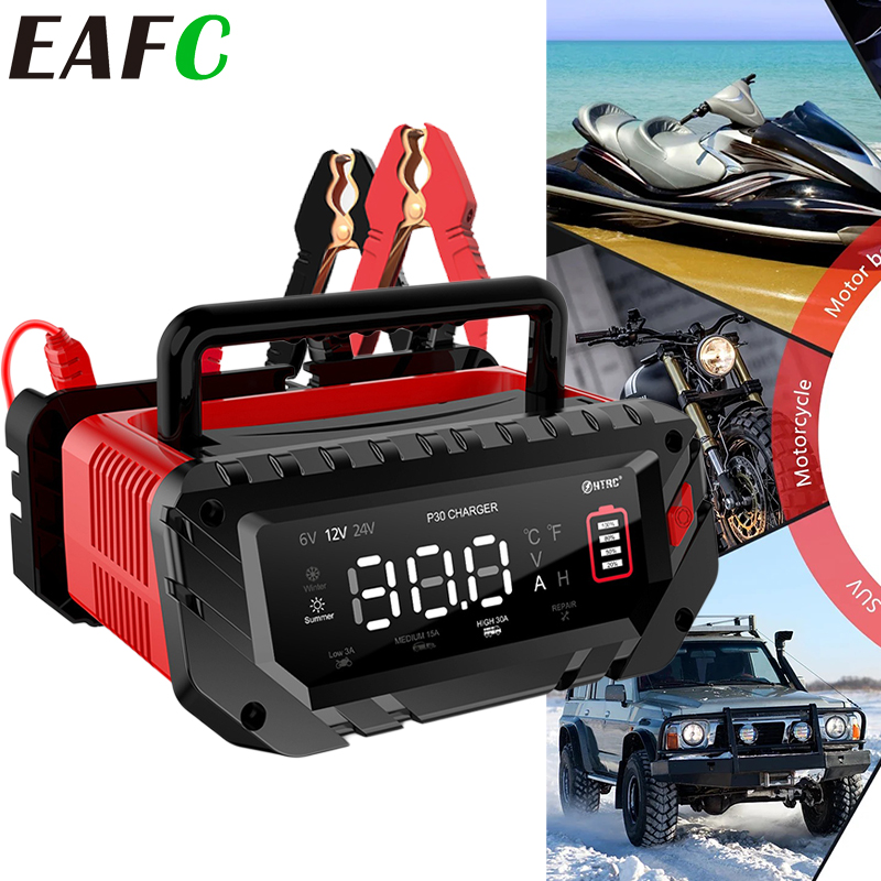 Lifepo4 Battery Charger Smart Automatic - EAFC 30A полностью автоматическое умное автомобильное