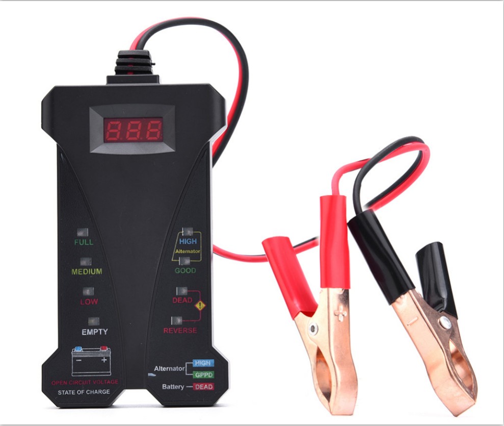Alternator Tester Digital Diagnostic Tool - Горячая продажа 12 в умный автомобиль