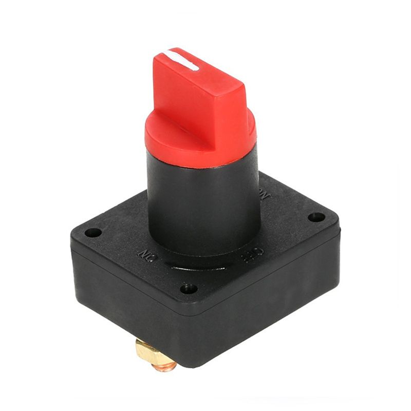 Battery Disconnect Switch Master Cut Off - Надежный отключатель-выключатель с поворотным механизмом для