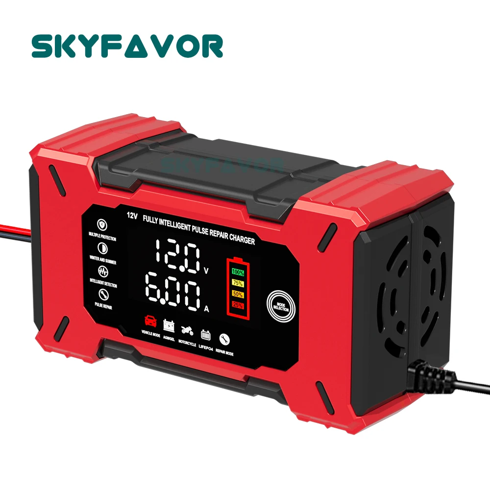Lifepo4 Battery Charger Smart Automatic - Автоматическое интеллектуальное зарядное устройство для аккумуляторов