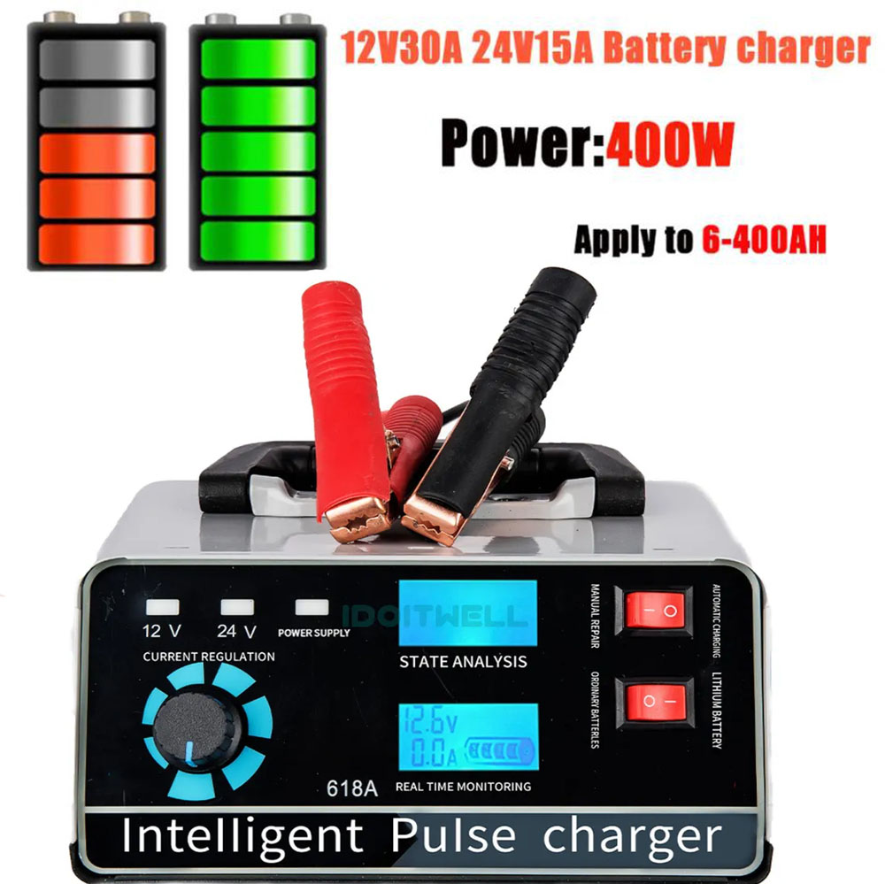 Lead Acid Battery Pulse Repair Desulfator - Умное зарядное устройство-десульфататор для аккумуляторов 12В