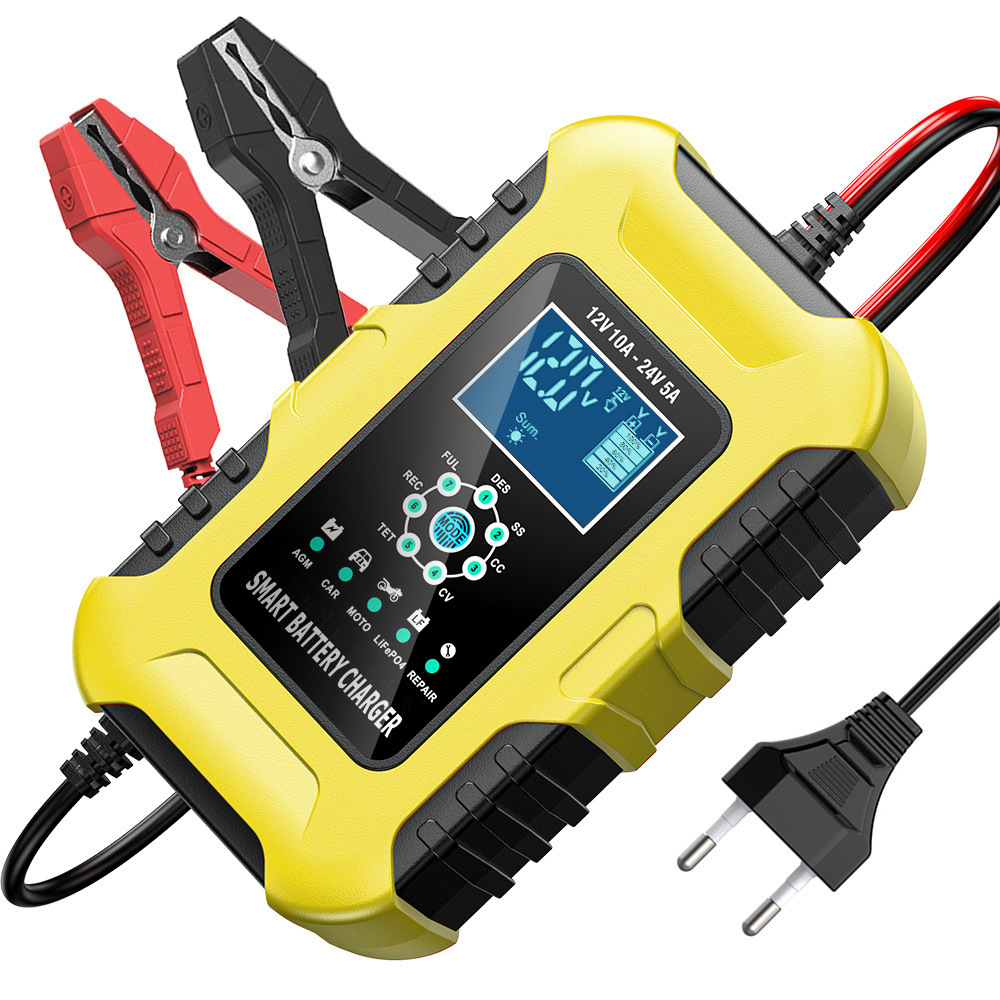 Car Battery Trickle Charger Maintainer 5A - FOXSUR Автомобильные зарядные устройства 12 В/10