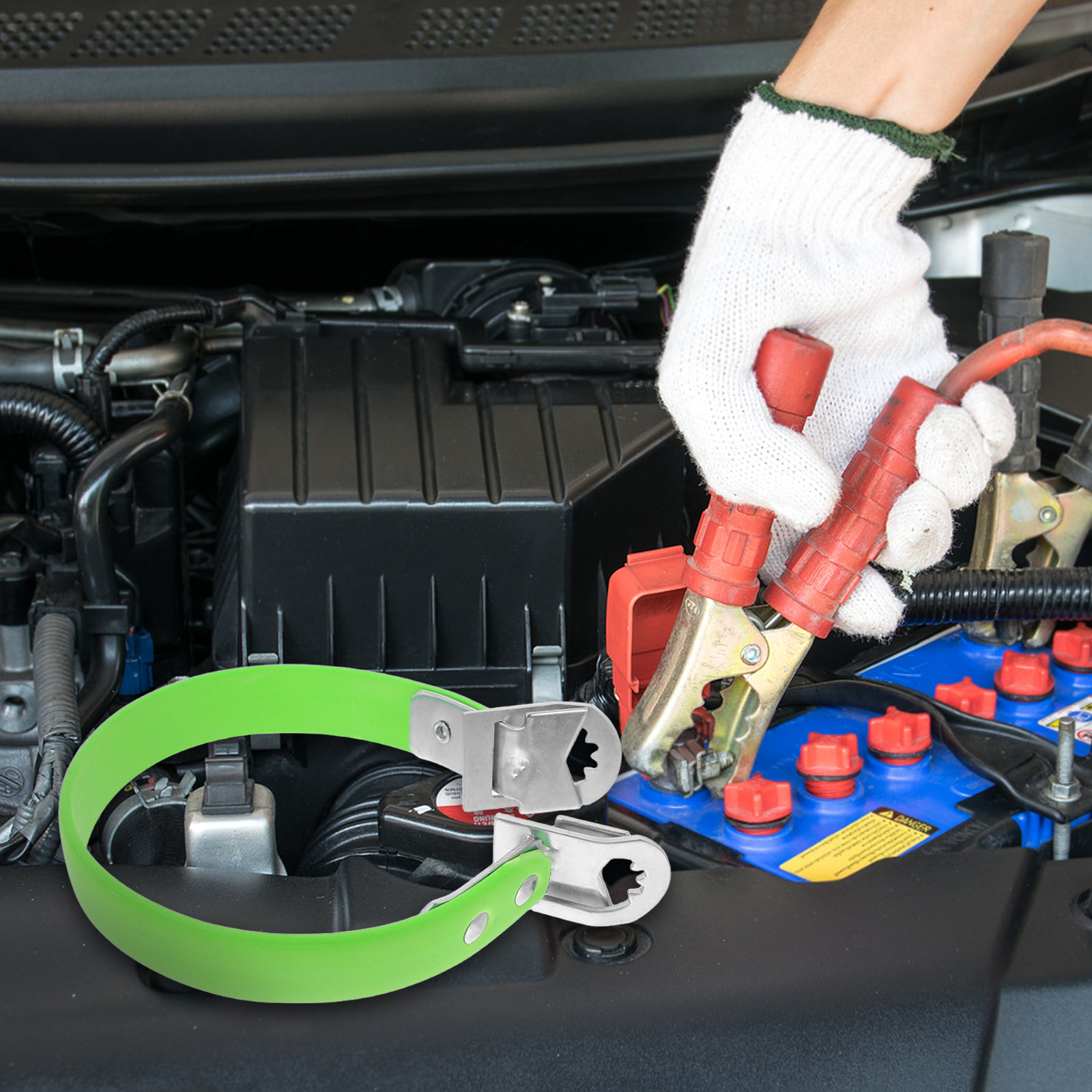 Battery Carry Strap Lifter Heavy Duty - Универсальный ремень для подъема автомобильных аккумуляторов,