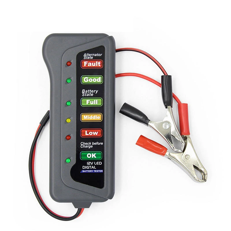 Мини-тестер автомобильного акк – обзор и цена Alternator Tester Digital Diagnostic Tool