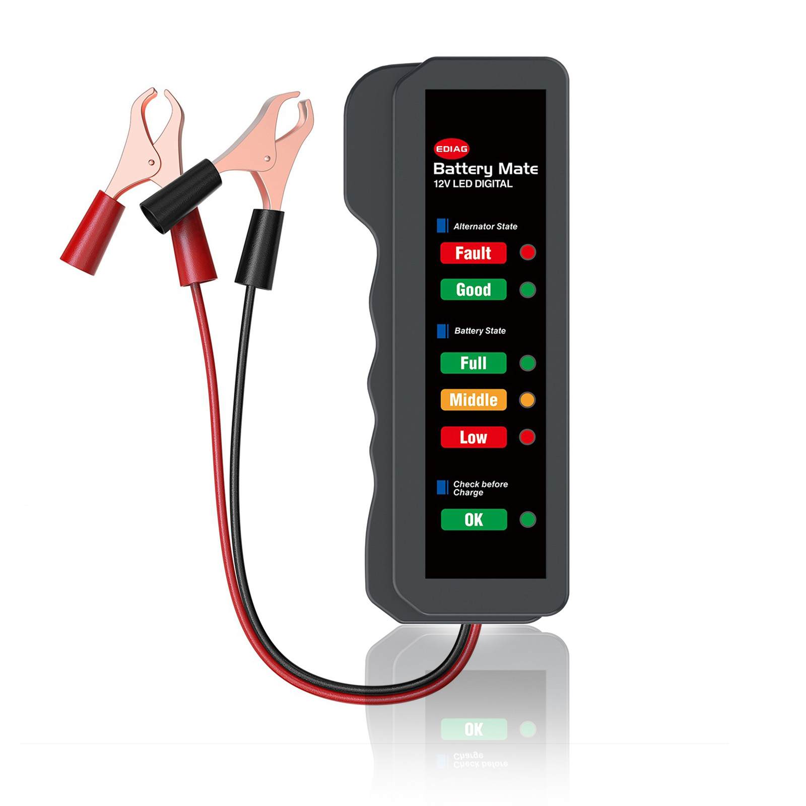 Мини-тестер автомобильного акк – обзор и цена Alternator Tester Digital Diagnostic Tool