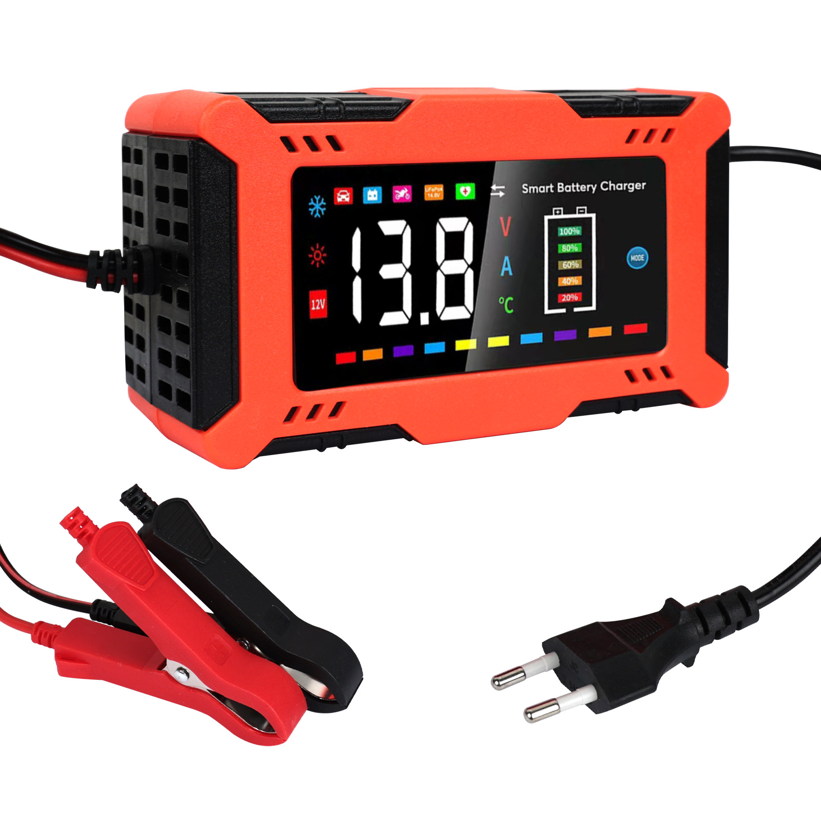Умное зарядное устройство для  – обзор и цена Lifepo4 Battery Charger Smart Automatic