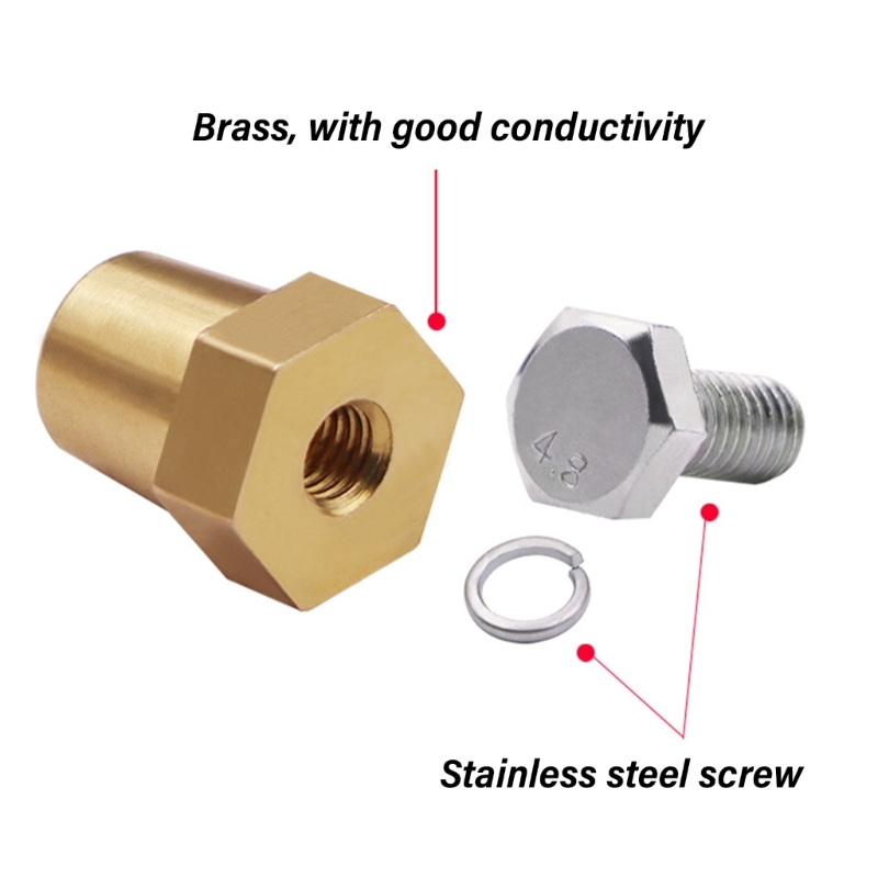1 пара быстроразъемных зажимов – обзор и цена Battery Terminal Clamps Quick Release Brass