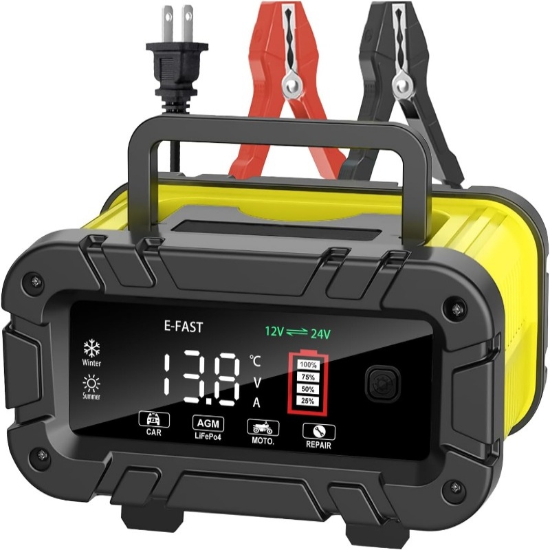 Зарядное устройство для аккуму – обзор и цена Smart Car Battery Charger 12V 24V 20A