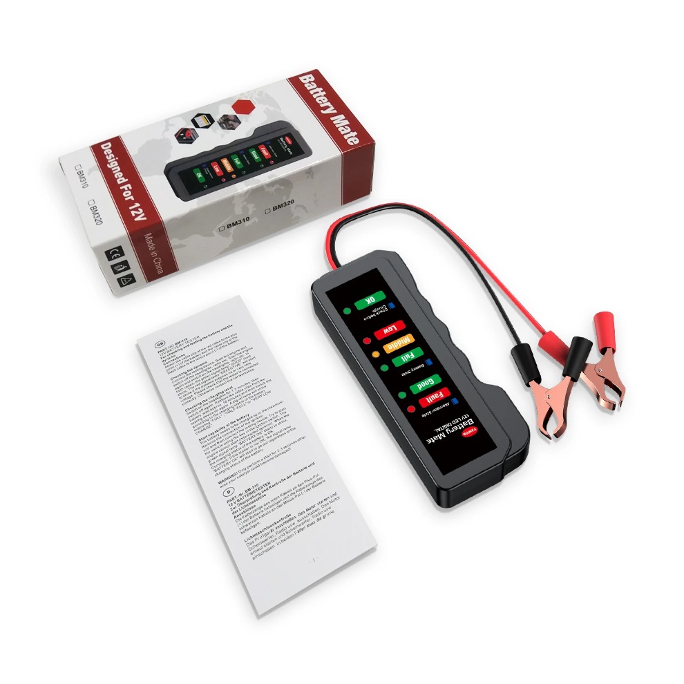 Мини-тестер автомобильного акк – обзор и цена Alternator Tester Digital Diagnostic Tool