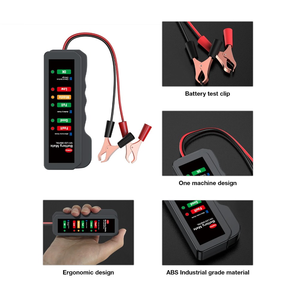 Мини-тестер автомобильного акк – обзор и цена Alternator Tester Digital Diagnostic Tool