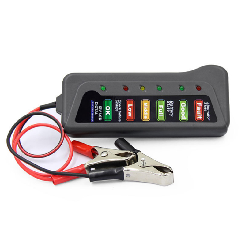 Тестер автомобильного аккумуля – обзор и цена Alternator Tester Digital Diagnostic Tool