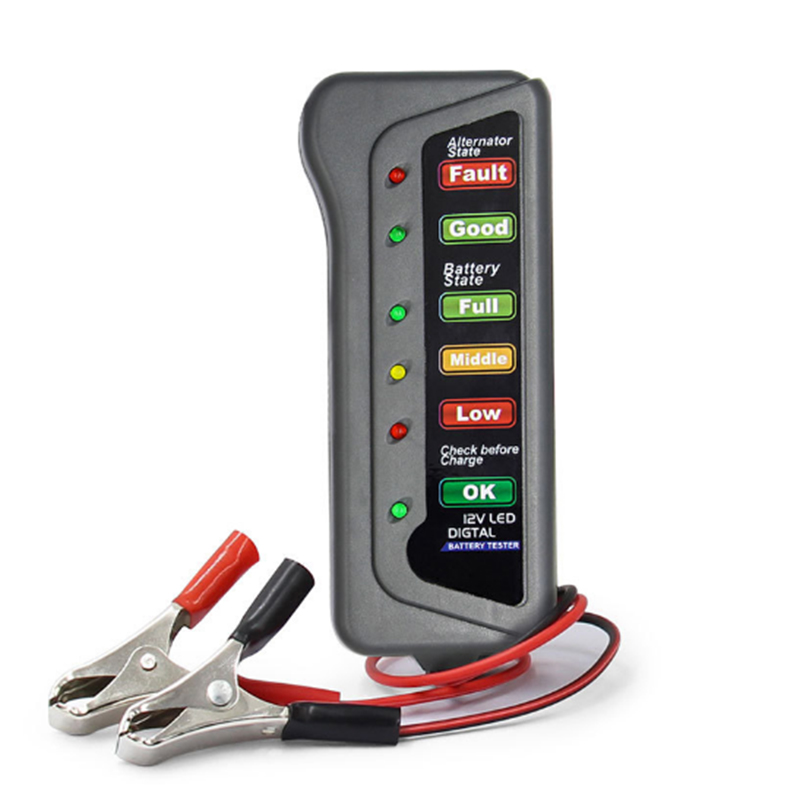 Тестер автомобильного аккумуля – обзор и цена Alternator Tester Digital Diagnostic Tool