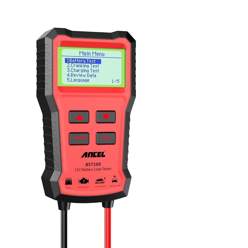 Цифровой тестер автомобильных  – обзор и цена Car Battery Load Tester Digital Cranking