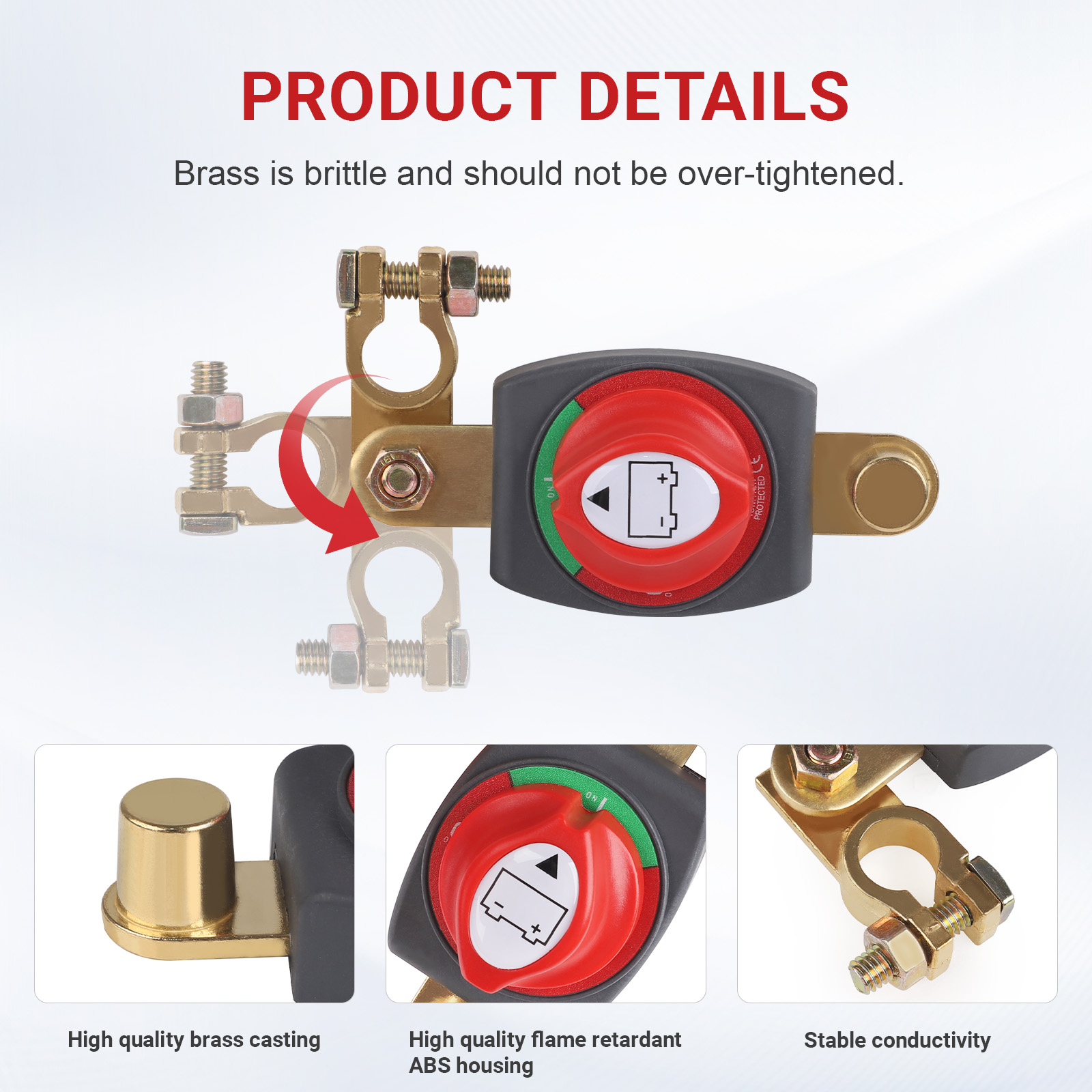 CNSPEED 12 В-48 В верхняя стой – обзор и цена Battery Disconnect Switch Master Cut Off