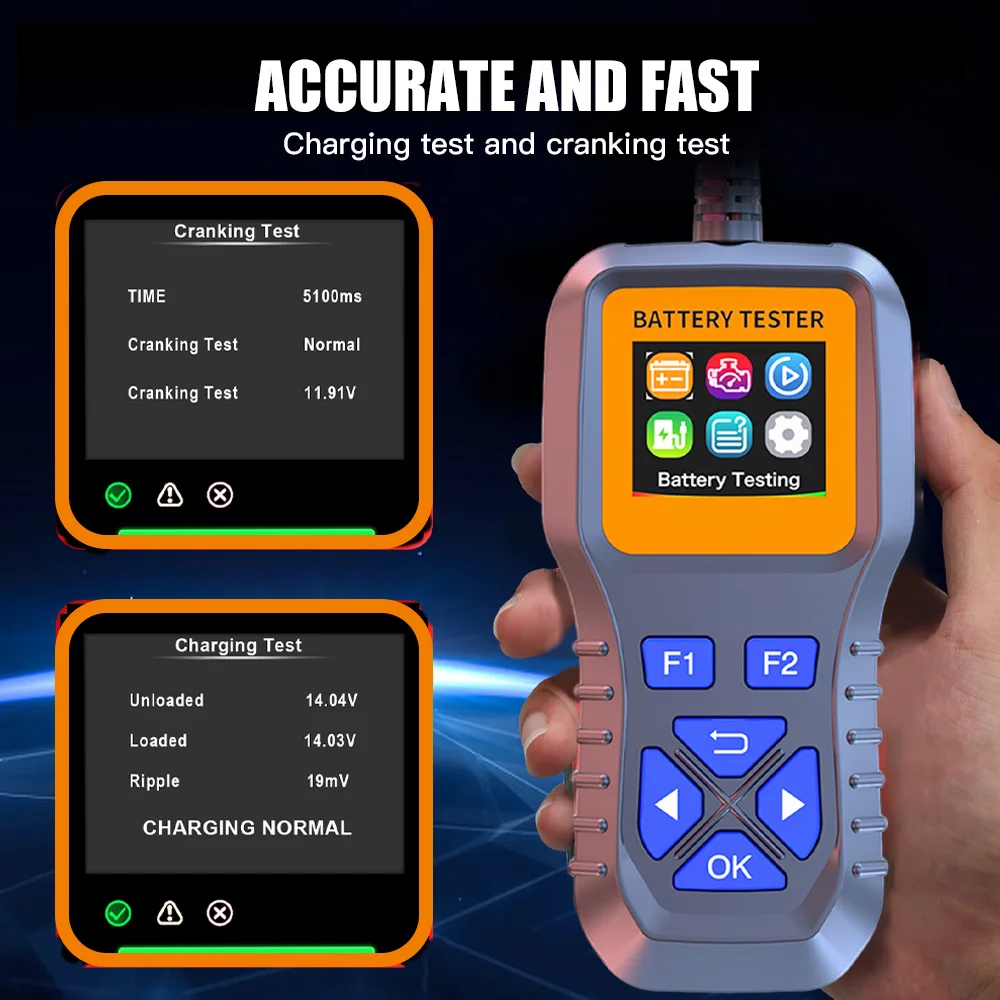 Тестер автомобильных аккумулят – обзор и цена Alternator Tester Digital Diagnostic Tool