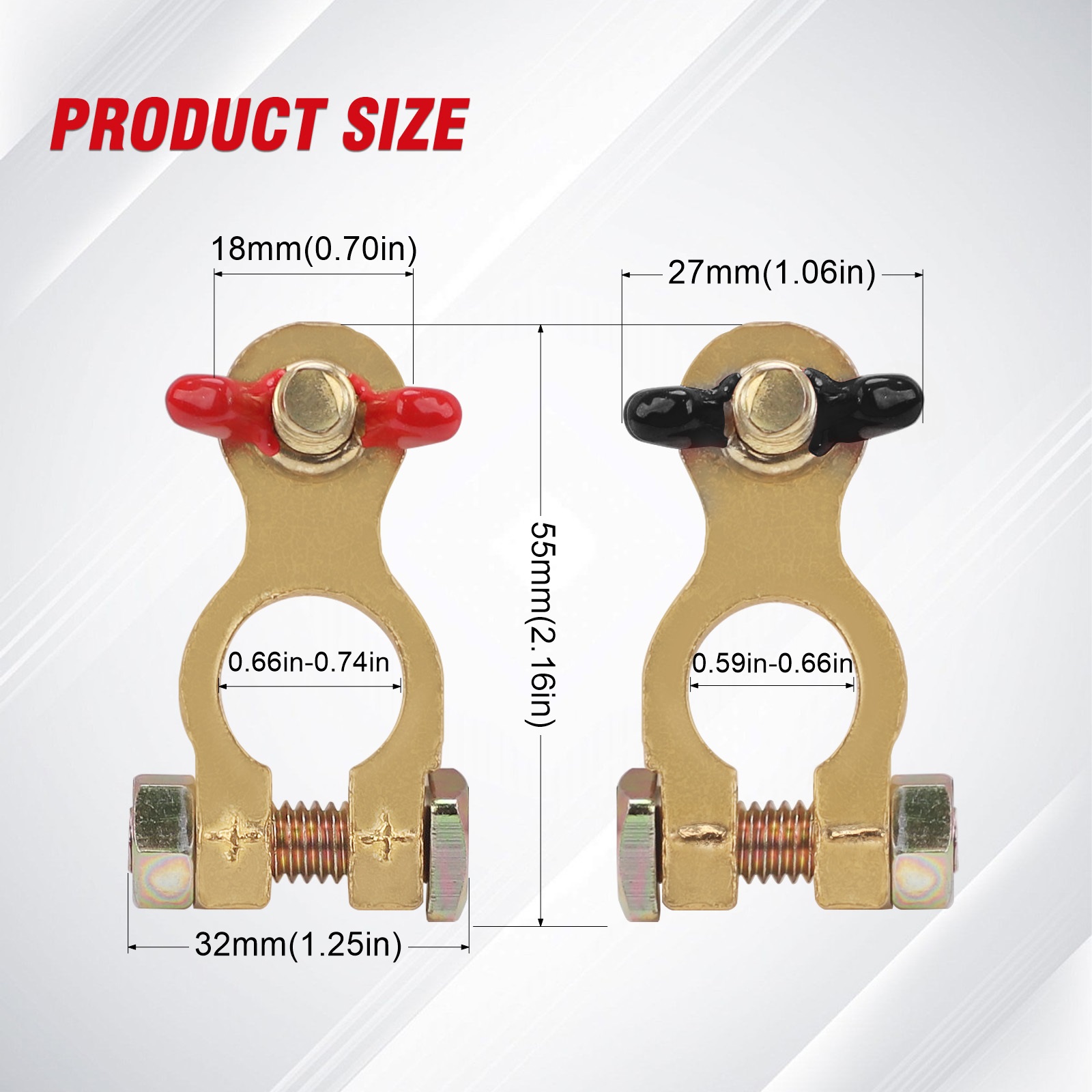 Автомобиль Грузовик Лодка Кара – обзор и цена Battery Terminal Clamps Quick Release Brass