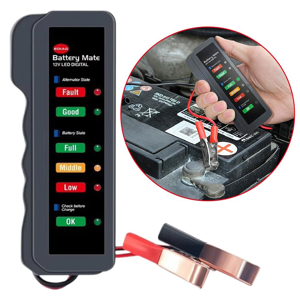 Цифровой тестер генератора 12В – обзор и цена Alternator Tester Digital Diagnostic Tool