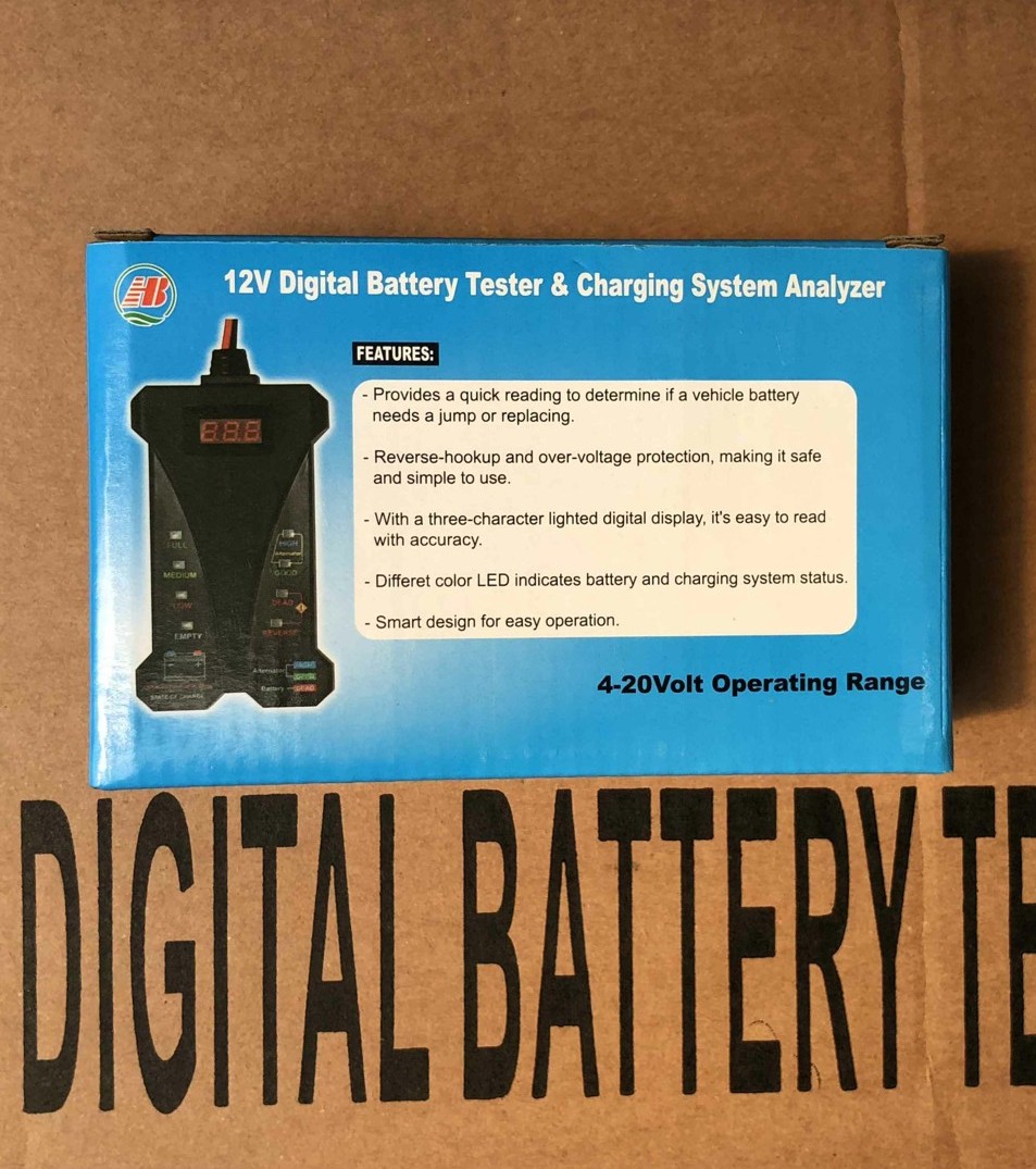 Горячая продажа 12 в умный авт – обзор и цена Alternator Tester Digital Diagnostic Tool