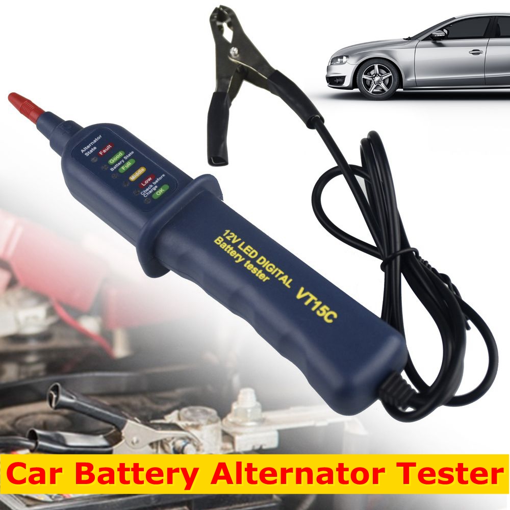Мини-тестер автомобильного акк – обзор и цена Alternator Tester Digital Diagnostic Tool