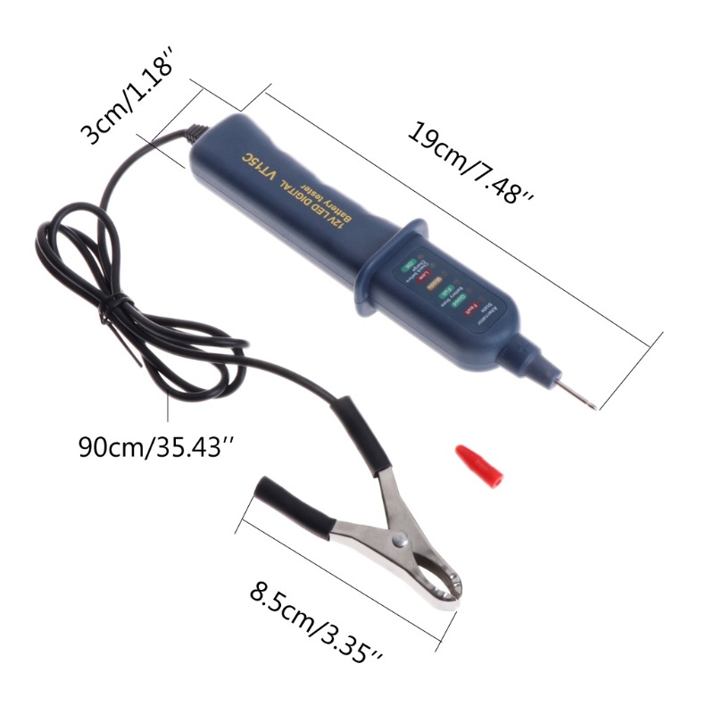 Мини-тестер автомобильного акк – обзор и цена Alternator Tester Digital Diagnostic Tool