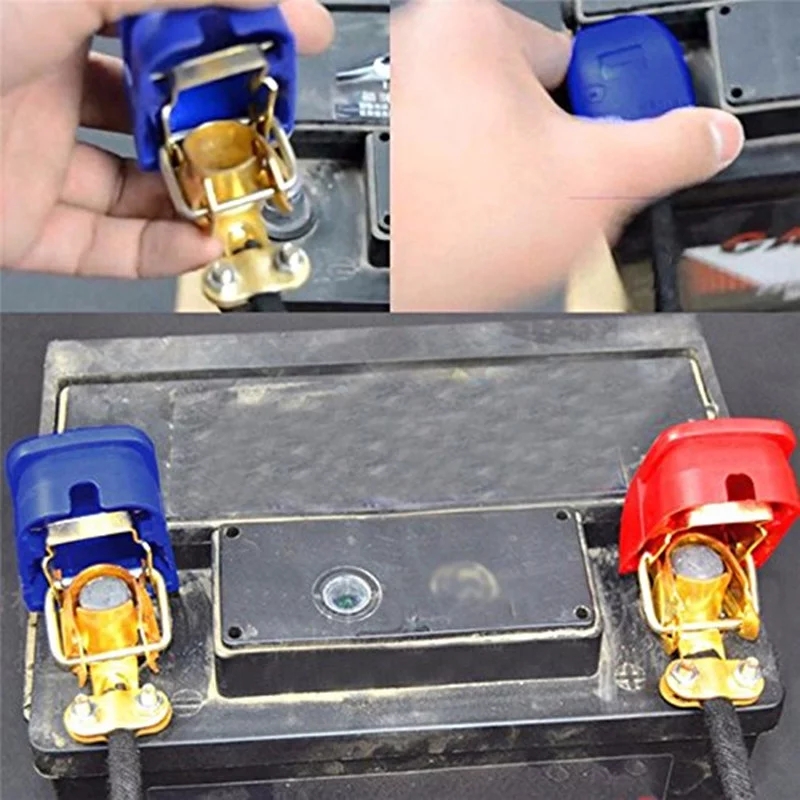 Универсальные быстросъемные кл – обзор и цена Battery Terminal Clamps Quick Release Brass