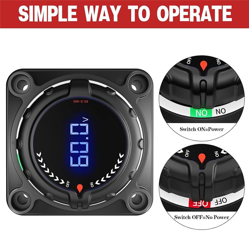 AB98-Усовершенствованный выклю – обзор и цена Battery Disconnect Switch Master Cut Off