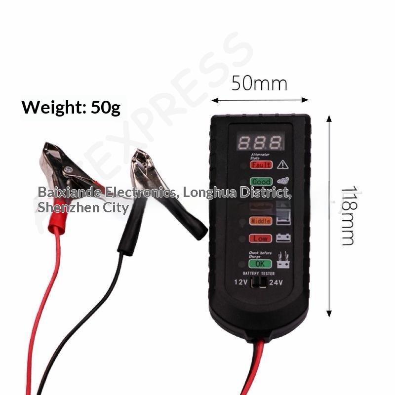 [G]Миниатюрный тестер автомоби – обзор и цена Alternator Tester Digital Diagnostic Tool