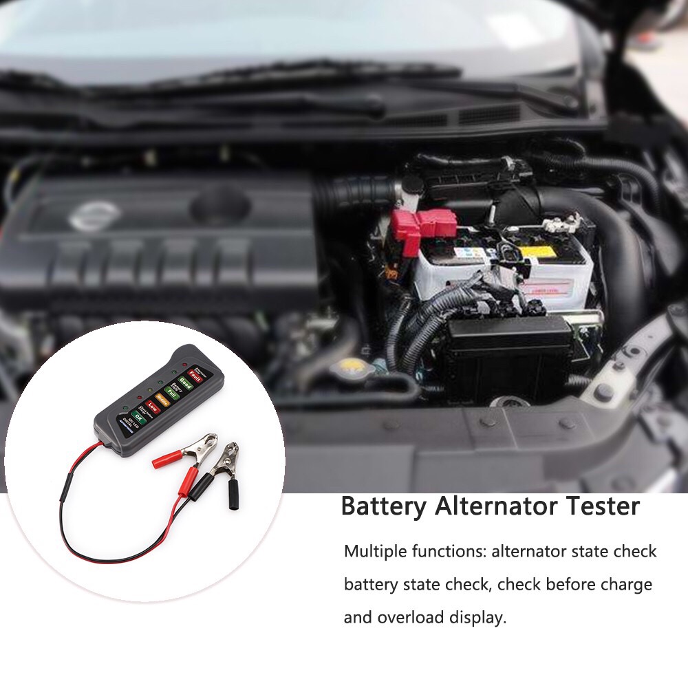 Тестер автомобильного аккумуля – обзор и цена Alternator Tester Digital Diagnostic Tool