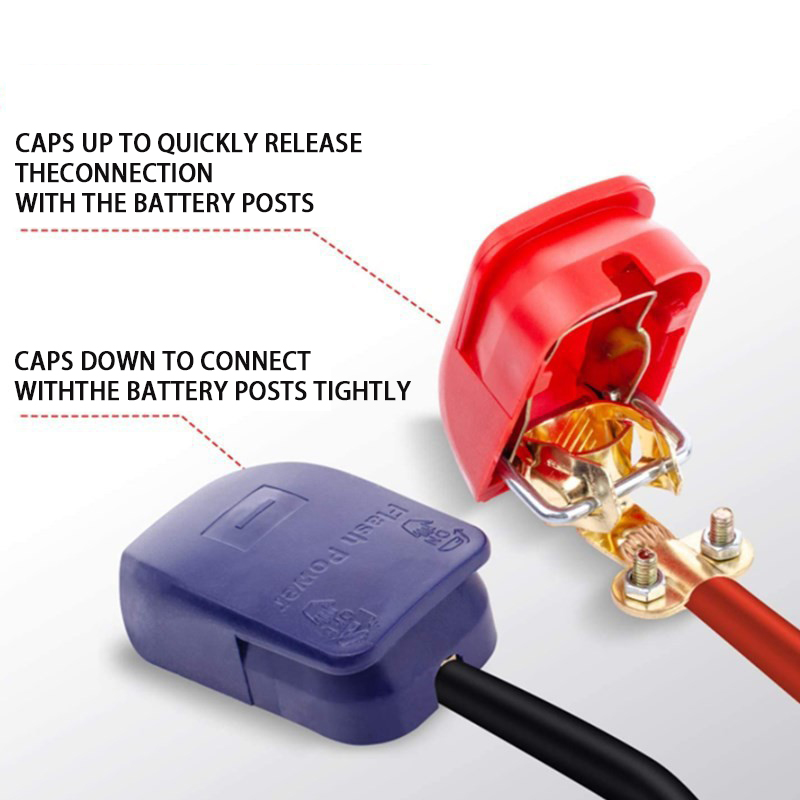 Пара быстросъемных разъемов дл – обзор и цена Battery Terminal Clamps Quick Release Brass