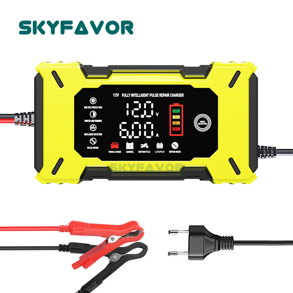 Автоматическое интеллектуально – обзор и цена Lifepo4 Battery Charger Smart Automatic