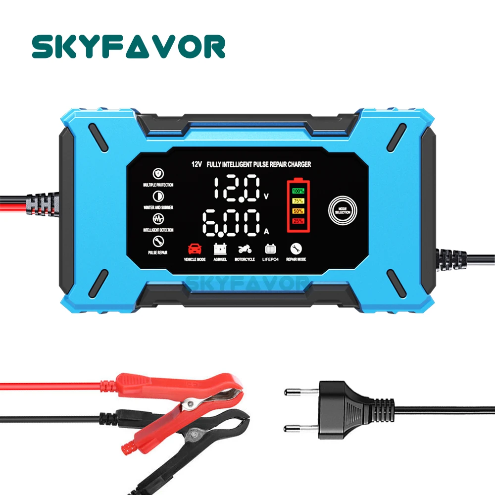 Автоматическое интеллектуально – обзор и цена Lifepo4 Battery Charger Smart Automatic