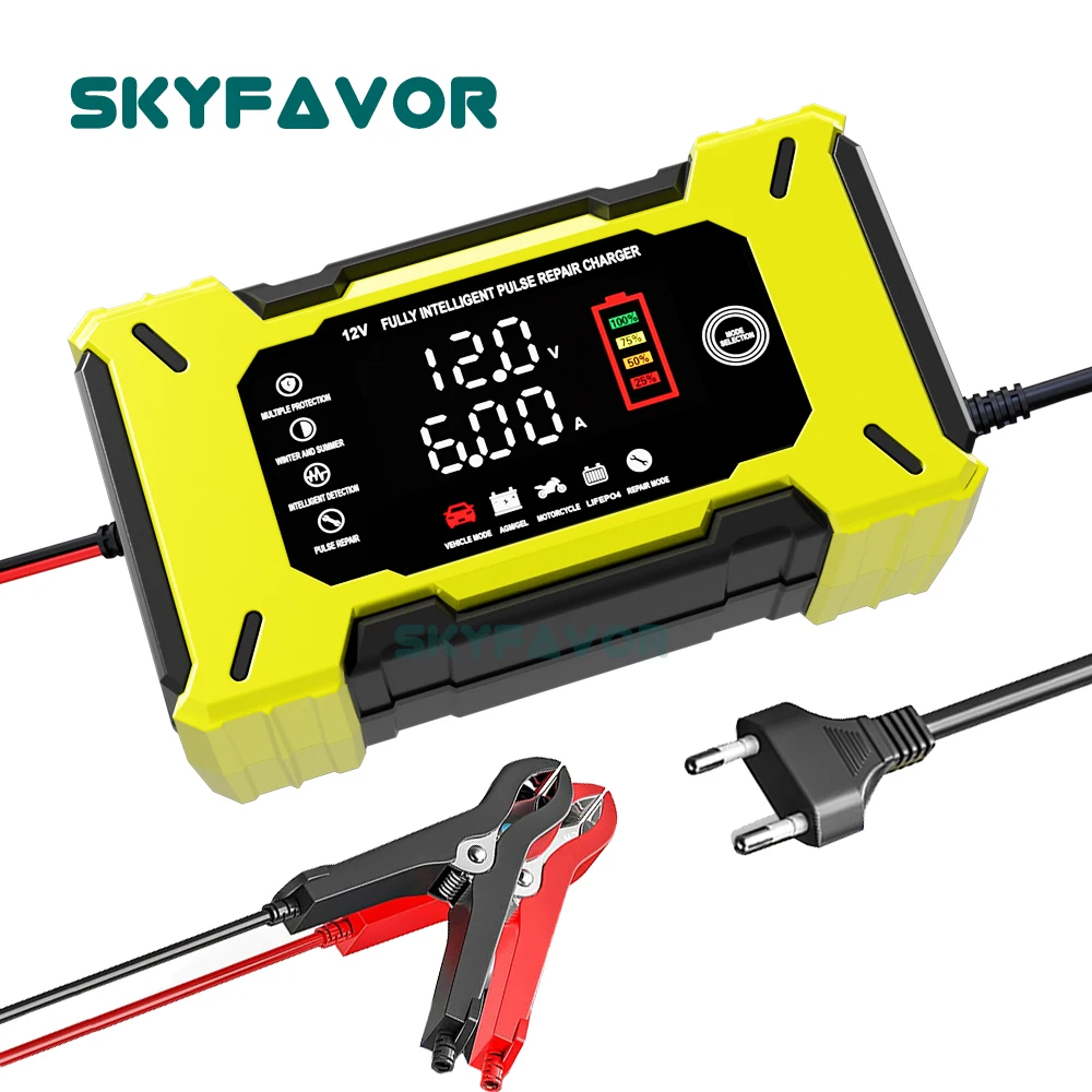 Автоматическое интеллектуально – обзор и цена Lifepo4 Battery Charger Smart Automatic