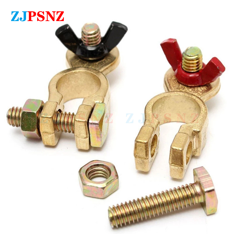 Клеммы для автомобильного акку – обзор и цена Battery Terminal Clamps Quick Release Brass