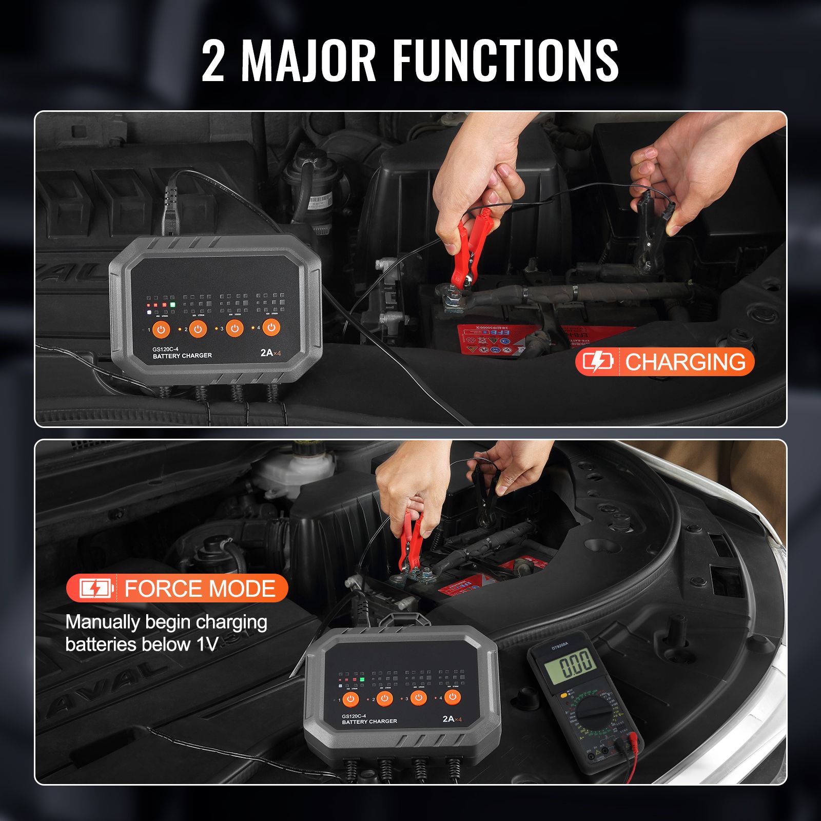 Умное зарядное устройство для  – обзор и цена Lifepo4 Battery Charger Smart Automatic
