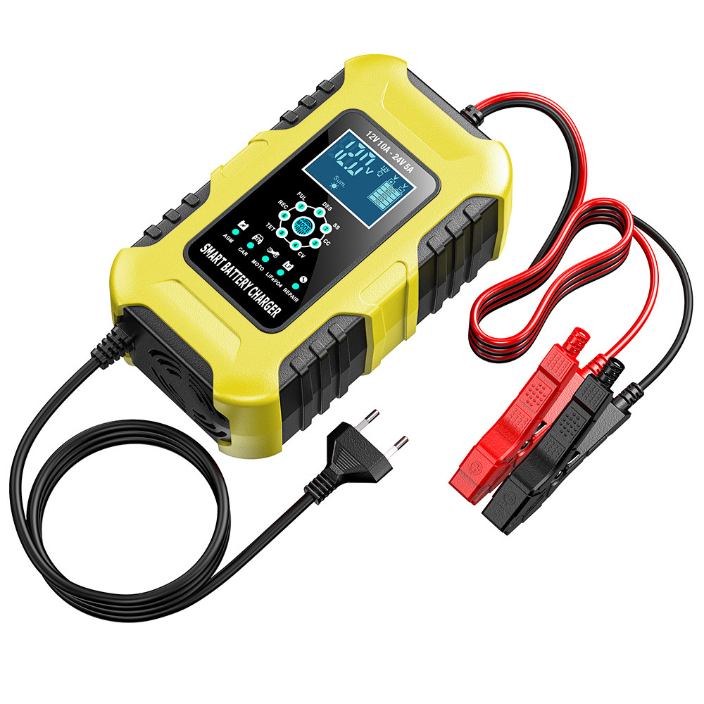 FOXSUR Автомобильные зарядные  – обзор и цена Car Battery Trickle Charger Maintainer 5A