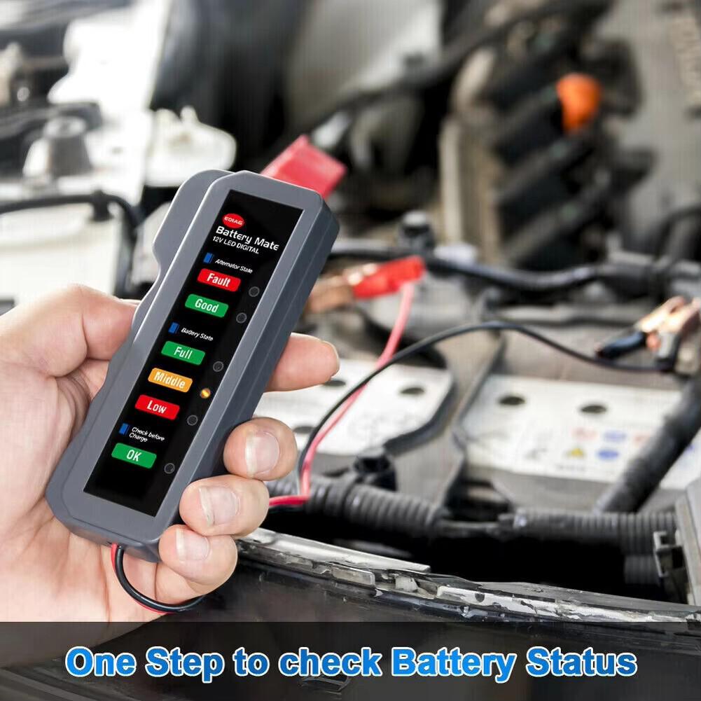 Тестер автомобильного аккумуля – обзор и цена Alternator Tester Digital Diagnostic Tool