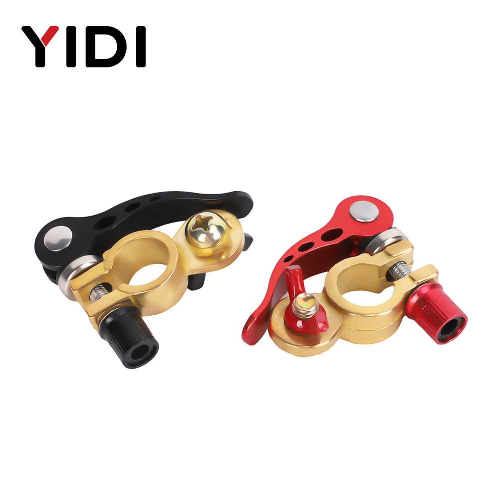1 пара быстросъемных клеммных  – обзор и цена Battery Terminal Clamps Quick Release Brass