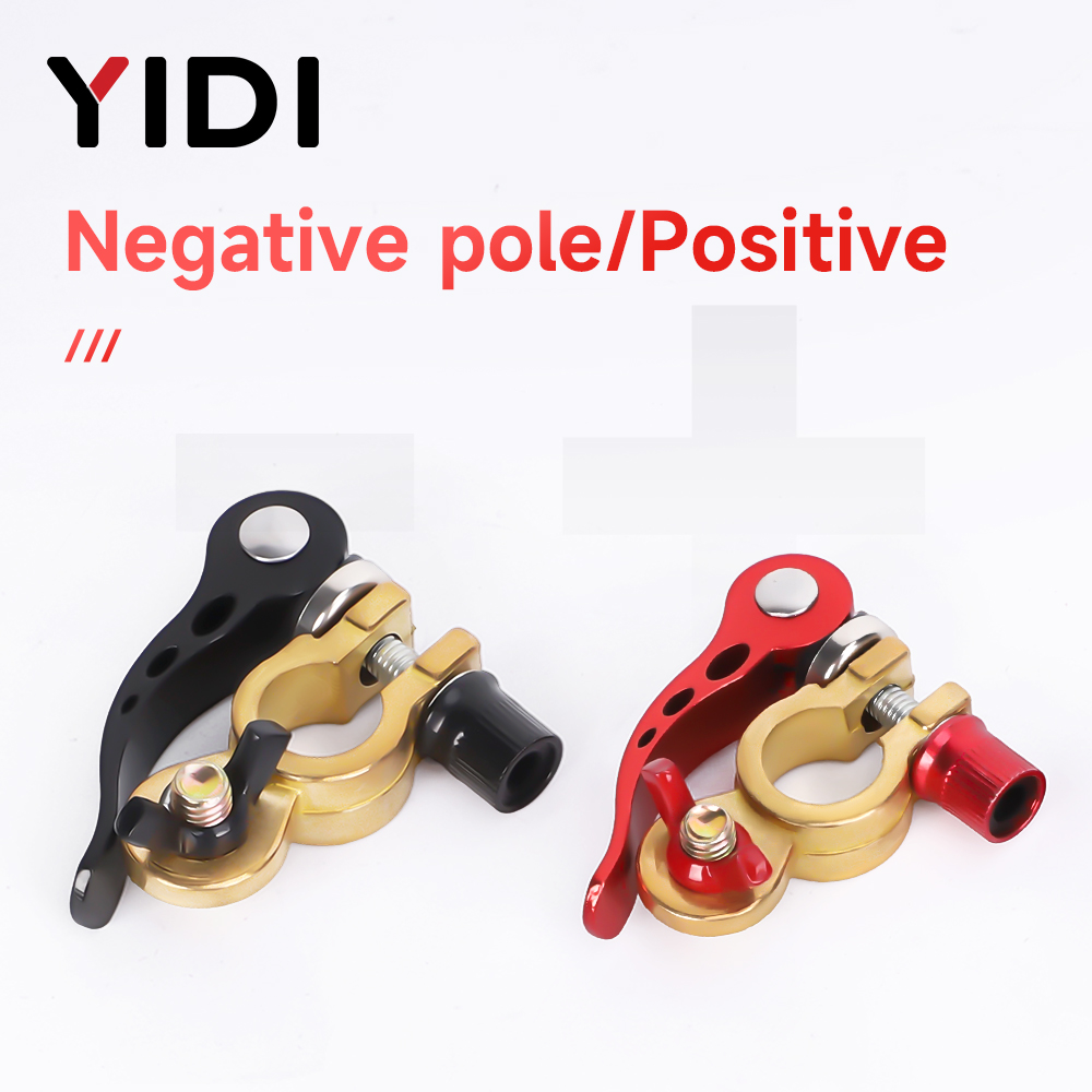 1 пара быстросъемных клеммных  – обзор и цена Battery Terminal Clamps Quick Release Brass