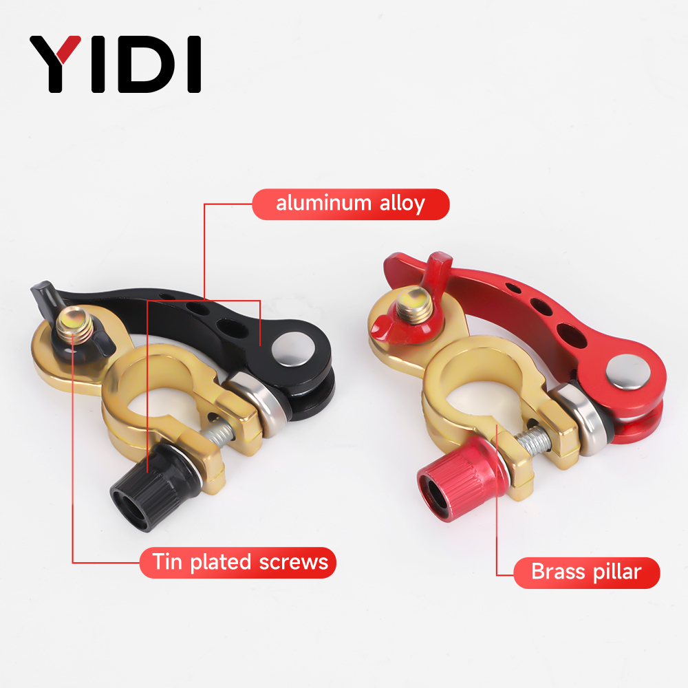 1 пара быстросъемных клеммных  – обзор и цена Battery Terminal Clamps Quick Release Brass