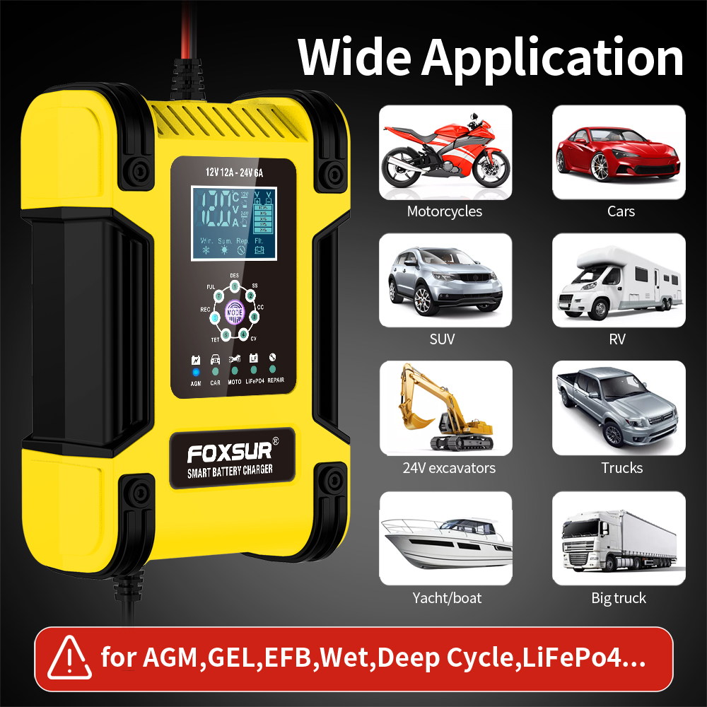 Полностью автоматическое интел – обзор и цена Lifepo4 Battery Charger Smart Automatic